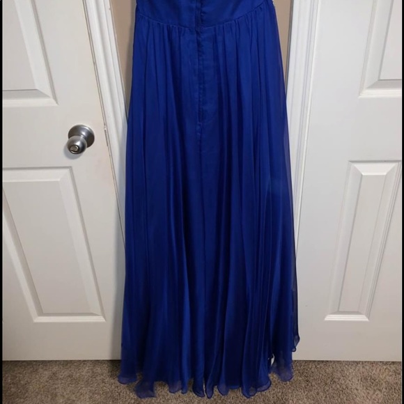 Royal Blue Formal Dress - Picture 2 of 4